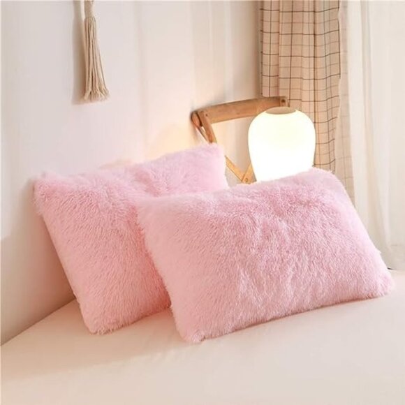 Other - HAIHUA Luxury Plush Shaggy Duvet Cover Flannel Velvet Bedding (1 Faux Fur +2 Pil